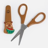 Foarfeca cu Model 3D Capybara și Husă de Protecție, 14 cm, CMCLASS