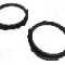 Set 2 distantiere pentru difuzoare auto, 200mm, MDF, Porsche - DMPORS03