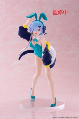 Re:Zero Starting Life in Another World Coreful PVC Statue Rem (Jacket Bunny Ver.) Renewal 18 cm foto