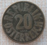 (M2040) MONEDA AUSTRIA - 20 GROSCHEN 1951