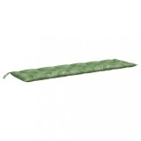 Cumpara ieftin Perna banca de gradina, model frunze, 200x50x7 cm, textil