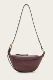 AllSaints poșetă de piele LUNA culoarea roșu, W192XD