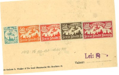 Fragment de plic 1923 foto