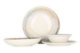 Bonna Set de vesela (Medium) - Knidos - 24 bucăți - 6 persoane - Porţelan