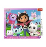 Cumpara ieftin Puzzle Trefl Gabyss's Dollhouse - Lumea lui Gabby, 25 piese