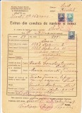 AMS - EXTRAS DIN CONDICA DE NASTERE SI BOTEZ, PAROHIA SIRET, ANUL 1949