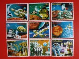 PARAGUAY, SPACE - SERIE COMPLETĂ MNH