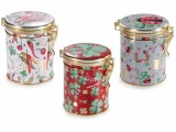 Cumpara ieftin Set 6 borcane metal multicolor Lucky Charm 11.5x9.5x12 cm