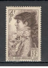 Franta.1945 100 ani nastere Sarah Bernhardt-actrita MF.187 foto