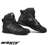 Cumpara ieftin Ghete (cizme) pentru scuter - motocicleta Racing Unisex Seventy model SD-BR3 Veloce Pro culoare: negru Negru 39