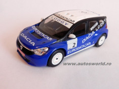 Macheta auto Dacia Lodgy Glace Trophee Andros, 1:43 Eligor foto