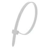 Coliere din plastic alb 7,6x370mm 100buc., Dedra