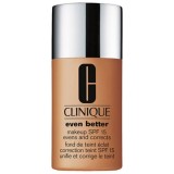 Clinique, Even Better, Ascunde și corectează, Fond de ten lichid, 115.5, Mocha, SPF 15, 30 ml