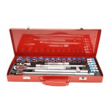 Trusa chei tubulare 24 piese Breckner Germany