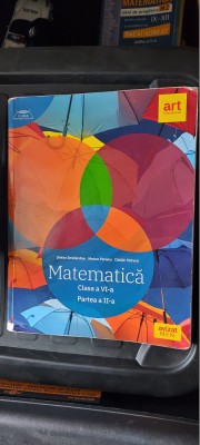 MATEMATICA CLASA A VI A SEMESTRUL 1 SMARANDOIU ,PERIANU STANICA EDITURA ART foto