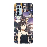 Husa compatibila cu Oppo A77, Viceversa, model Nero Black Clover, Silicon, TPU, Transparent, Carcasa
