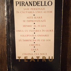 SASE PERSONAJE IN CAUTAREA UNUI AUTOR SI ALTELE PIESE- L. PIRANDELLO