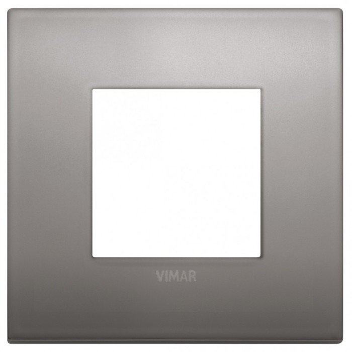 Rama Ornament 2M metal Vimar Arke nichel negru 19642.10