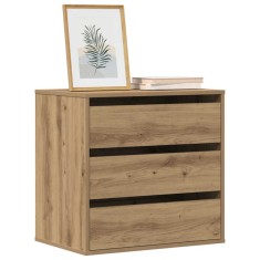 vidaXL Dulap colț sertare stejar artizanal 60x41x58 cm lemn prelucrat 852851