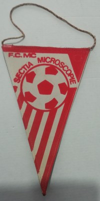 D9 40 - fanion - sport - cluburi sportive - FC MC - Sectia Microscopie foto