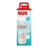 Biberon cu tetina din silicon Perfect Match, bej, flux M, 3+ luni, 260 ml, Nuk