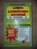 Limba si literatura romana PROZA - Mariana Badea