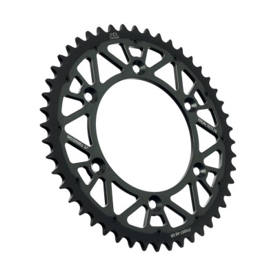 MBS Pinion spate Aluminiu + fier KTM, Twinstar, 520 Z48, gri/negru, Cod Produs: JTX89748GR foto