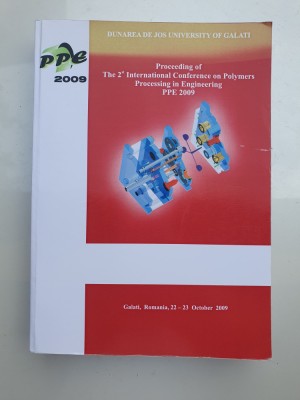 Proceeding of The 2nd Intl Conference on Polymers 2009, 392 pag, stare fb foto