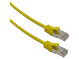 Patch cord F/UTP Cat 6, RJ45, 2 m, galben
