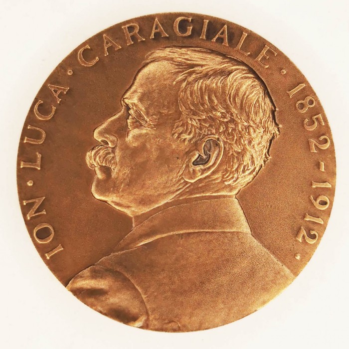 Medalie Ion Luca Caragiale Monetaria Statului