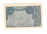 Bancnota Austria Meggenhofen 10 heller 1920, UNC