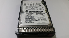 Hard disk server si caddy HP G8 G9 600GB 10K SAS 2.5&amp;#039;&amp;#039; Hitachi FRU 46X5427 foto