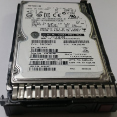 Hard disk server si caddy HP G8 G9 600GB 10K SAS 2.5'' 652566-003