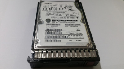 Hard disk server si caddy HP G8 G9 600GB 10K SAS 2.5&amp;#039;&amp;#039; 652566-003 foto