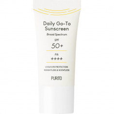 Crema de fata pentru protectie solara cu SPF 50+ PA++++ Daily Go-To, 15 ml, Purito
