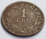 Romania, 1 Leu 1924
