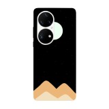 Husa compatibila cu Huawei Nova Y70 model Night dunes, Silicon, TPU, Viceversa, Transparent, Carcasa