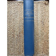 Paul Verlaine - Oeuvres Completes. Tome premier
