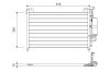 VALEO 814038 Condensator, climatizare
