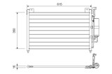 VALEO 814038 Condensator, climatizare