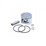 Piston complet compatibil China 5200, 45mm, bolt 10mm, 52cc, Micul Padurar, Ruris, Almaz, Blade, Alpin, Campion, Voinic, PowerX