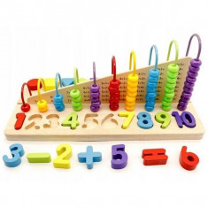 Set educational din lemn Ecotoys MB059 foto