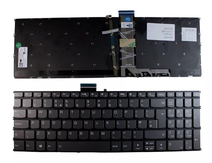 Tastatura Laptop, Lenovo, ThinkBook 15 G2 ITL Type 20VE, iluminata, layout UK