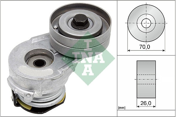 INA 534 0082 30 Intinzator curea, curea distributie