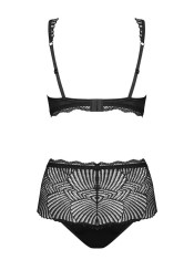 Klarita - Lenjerie sexy două piese, negru, S/M