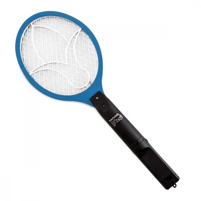 Racheta electronica pentru eliminarea insectelor, Kwmobile, Albastru/Negru, Plastic, 38004.04 foto