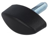 Buton reglare fluturi M6 16mm 15mm
