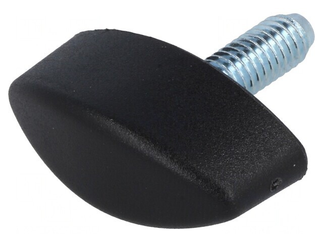Buton reglare fluturi M6 16mm 15mm