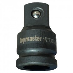 Adaptor de impact Topmaster 337700, Cr-Mo, 1/2&quot; Х 3/4&quot;, 58 mm