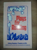 Plays for reading Using Readers Thatre in EFL